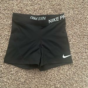 Nike black shorts size M